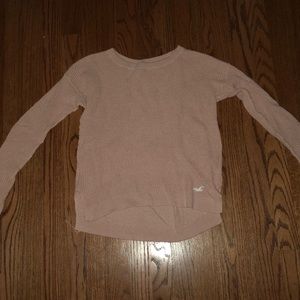 Hollister light pink sweater